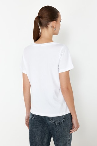 T-shirt regular - Blanc