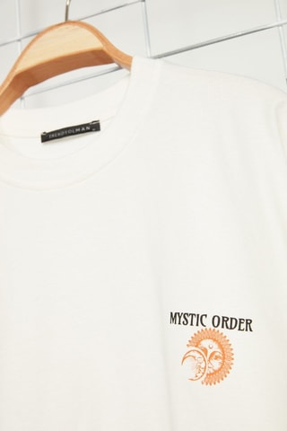 T-shirt oversize - Ecru