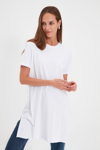 2 tuniques oversize - Noir et blanc