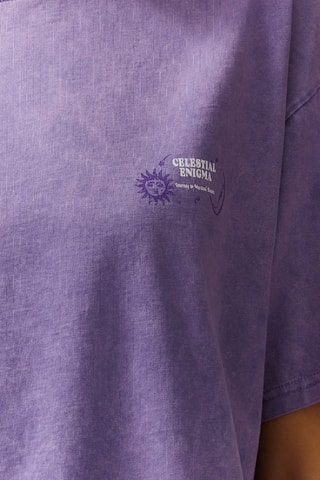 T-shirt oversize - Violet