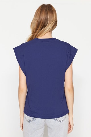 T-shirt regular - Bleu marine