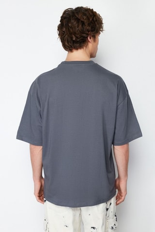 T-shirt oversize - Anthracite