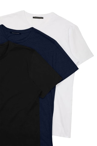 3 t-shirts - 
Noir et blanc