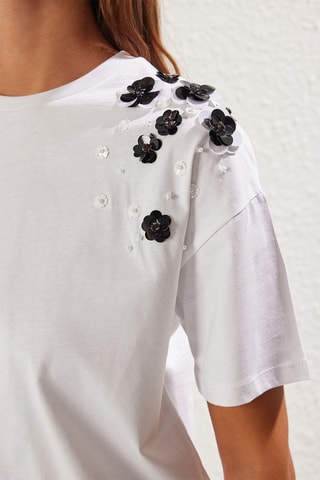 Oversized T-shirt - Wit