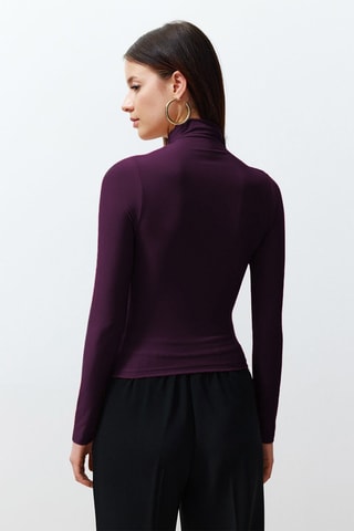 Blouse slim - Violet