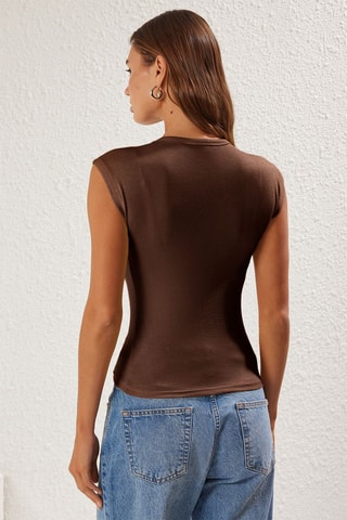 T-shirt - Marron
