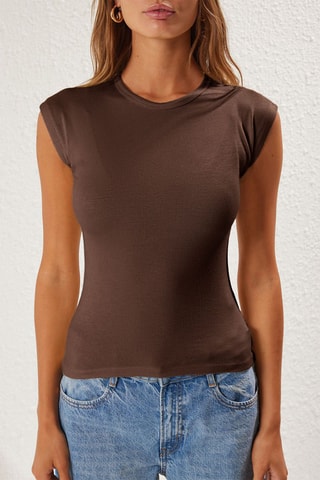 T-shirt - Marron