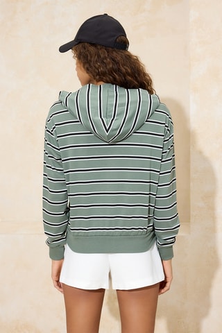 Sweat à capuche - Vert