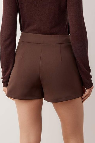 Jupe-short - Marron