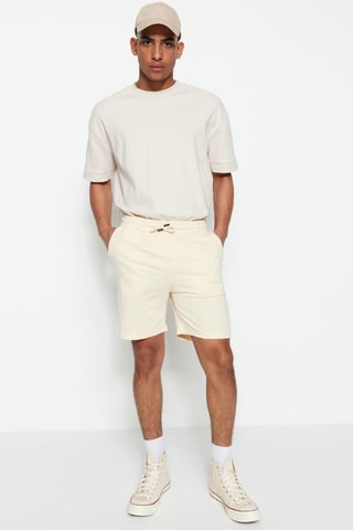 2 shorts regular - Beige et marron