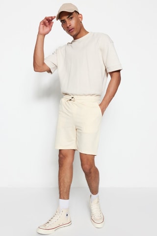 2 shorts regular - Beige et marron