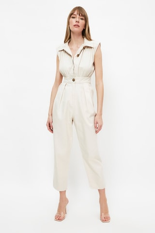 Combinaison sans manches - Beige