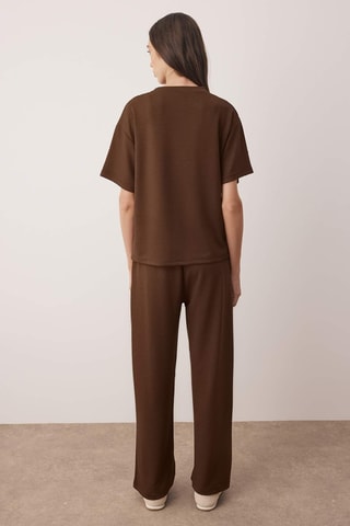 T-shirt et pantalon - Marron