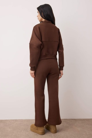 Sweat et pantalon - Marron
