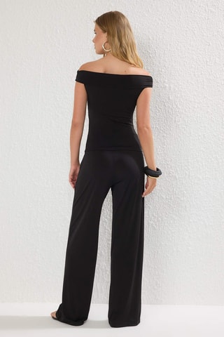 Top et pantalon - Noir