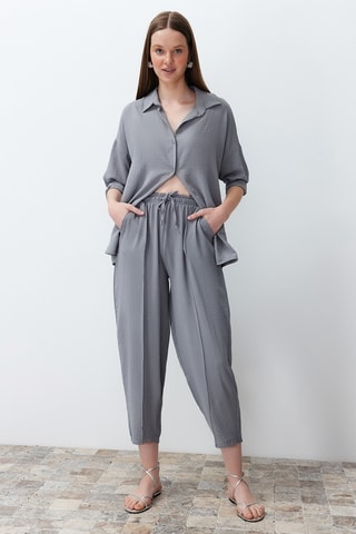 Chemisier et pantalon - Gris