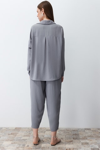 Chemisier et pantalon - Gris