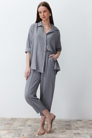 Chemisier et pantalon - Gris