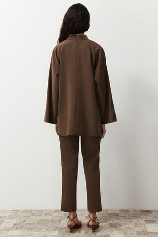 Top et pantalon - Marron