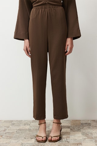 Top et pantalon - Marron