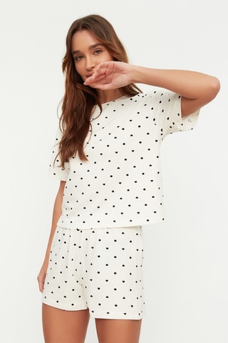 T-shirt et short - Blanc