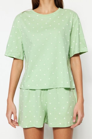 T-shirt et short - Menthe