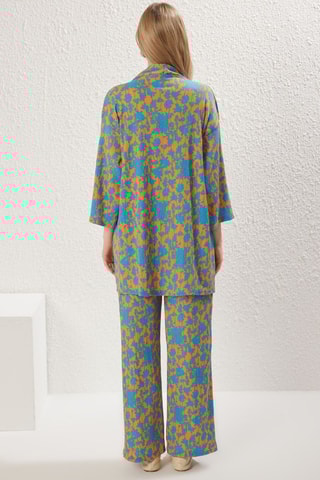 Kimono et pantalon - Orange