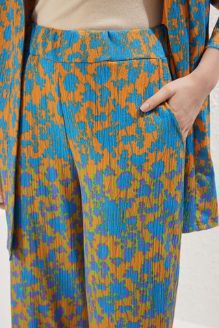 Kimono et pantalon - Orange