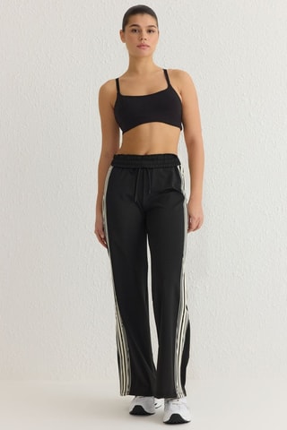 Pantalon de survêtement taille haute - Noir