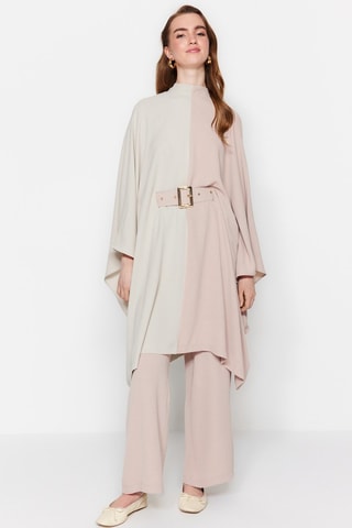 Tunique et pantalon - Beige