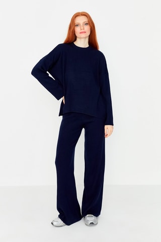Pull et pantalon - Bleu marine