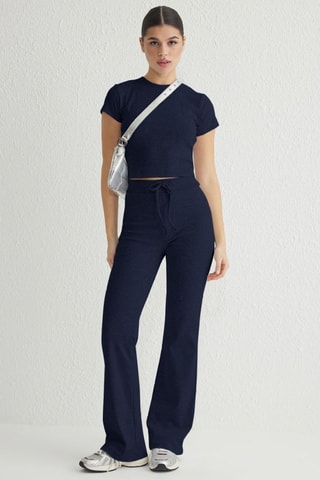 Top et pantalon - Bleu marine