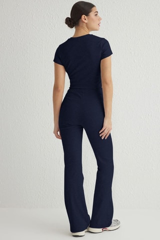 Top et pantalon - Bleu marine