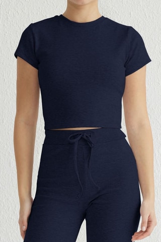 Top et pantalon - Bleu marine