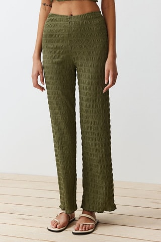 Top regular et pantalon regular - Kaki