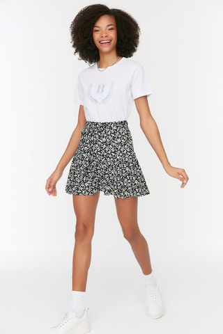 Jupe patineuse - Multicolore