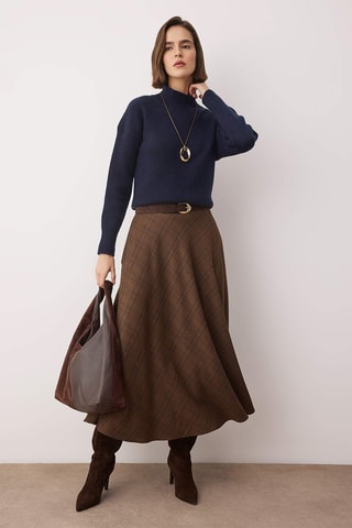 Jupe longue - Marron