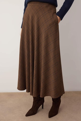 Jupe longue - Marron