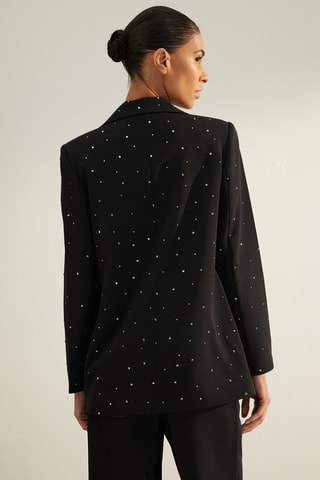 Blazer regular - Noir