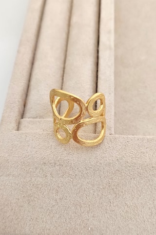 Anel - Banhado a ouro amarelo