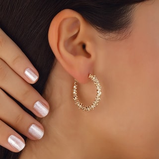 Brincos - Latão banhado a ouro