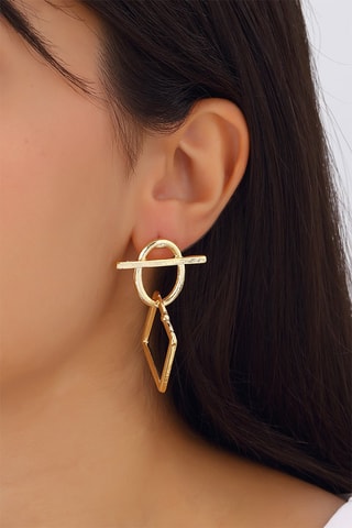 Brincos folheados a ouro fino