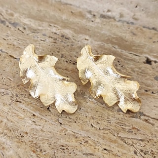 Brincos - Latão banhado a ouro