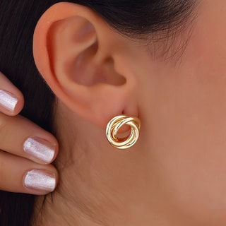 Brincos - Latão banhado a ouro