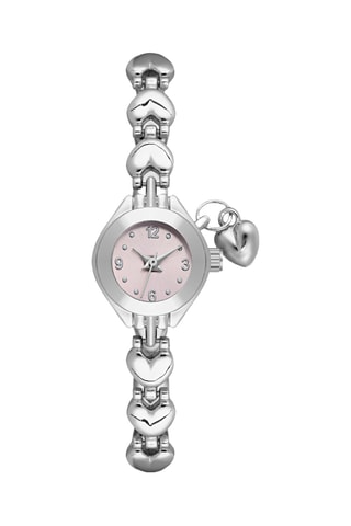 Relógio de quartzo em metal - Prateado