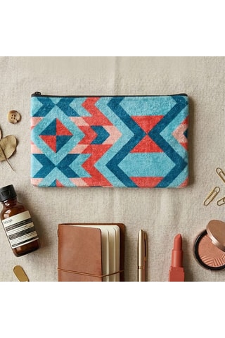 Pochete - Azul e laranja