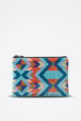 Pochete - Azul e laranja