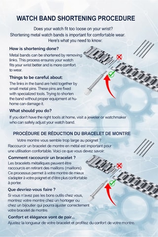 Relógio de quartzo em silicone - Preto e branco