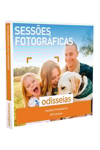 Pack presente Sessões Fotográficas - 25 Experiências