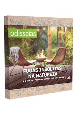 Pack presente Fugas Insólitas na Natureza - Gama Eco - 80 Estadias